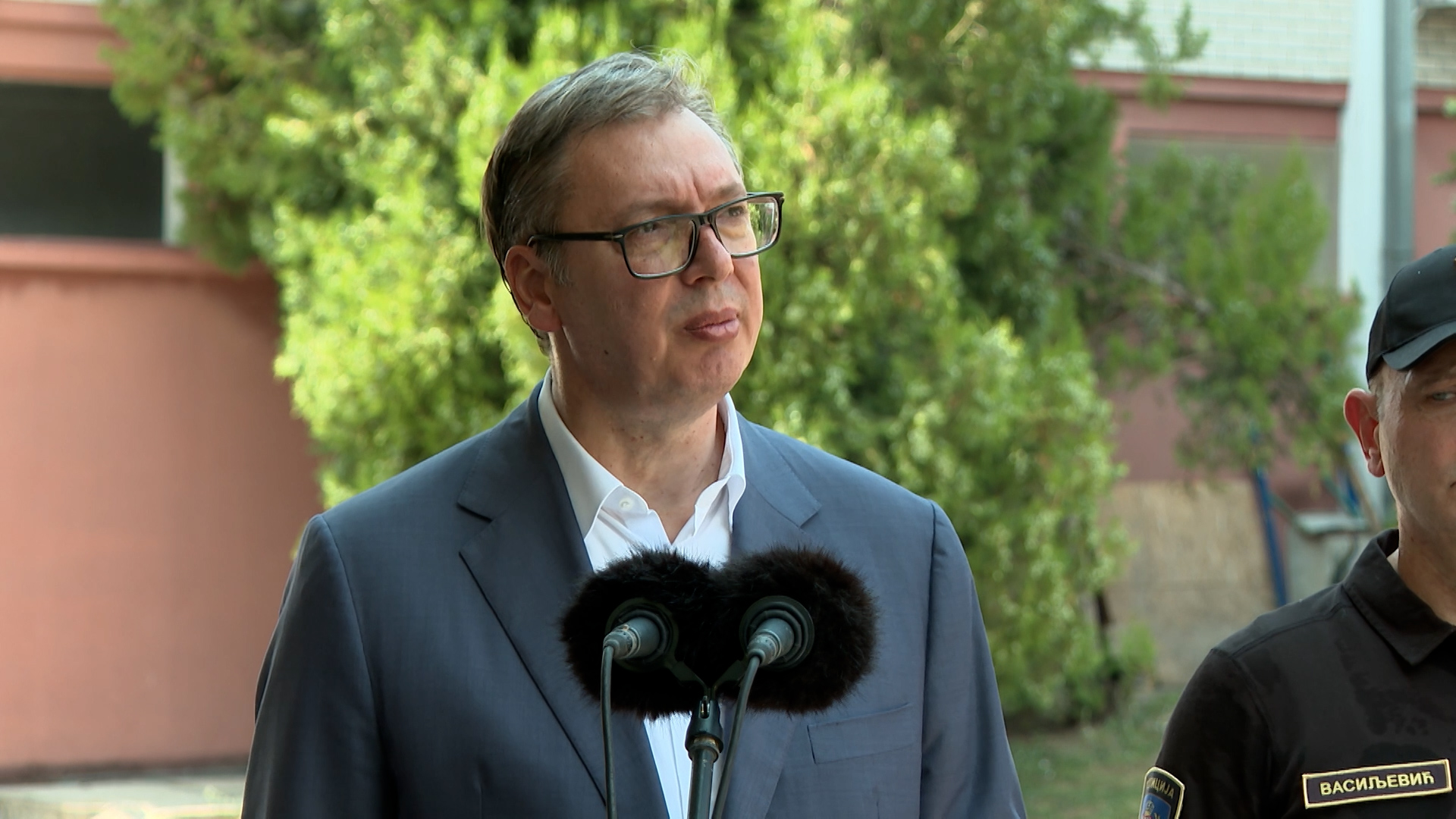 Lipovica, Aleksandar Vucic predsednik Srbije, ponosan sam na ono sto smo danas ovde videli, zandarmerija je snaga Srbije